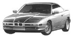 BMW E31 B0349 Fault Code